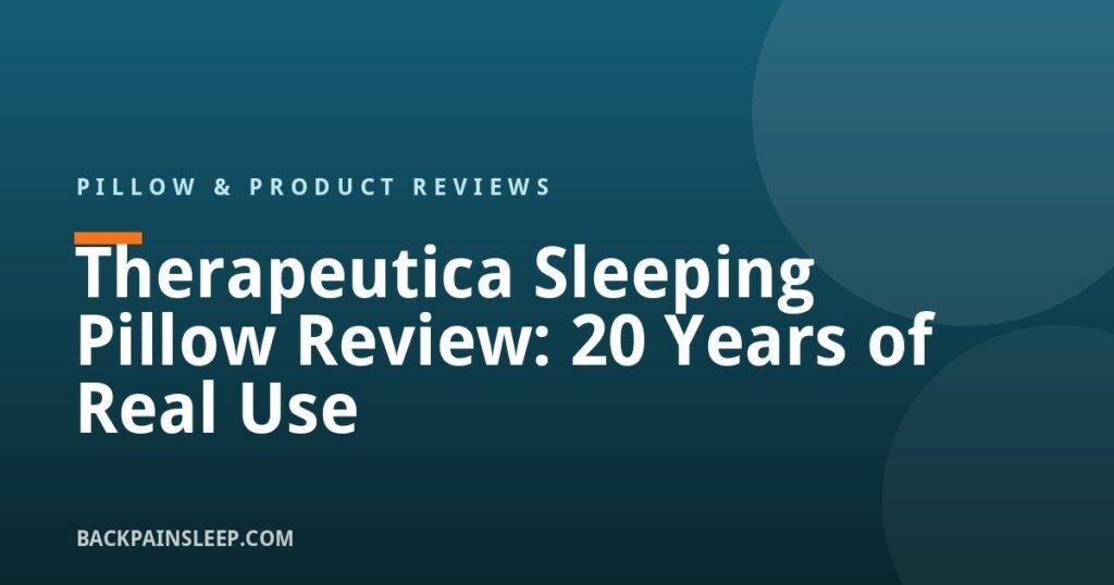 Therapeutica Sleeping Pillow
